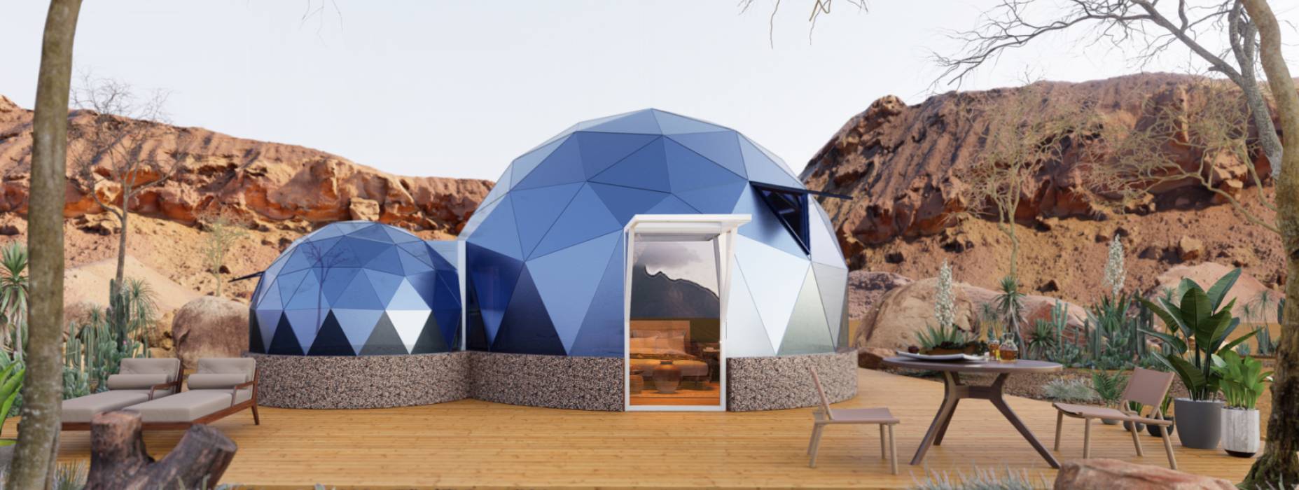 祁东县球形智能光伏玻璃星空房